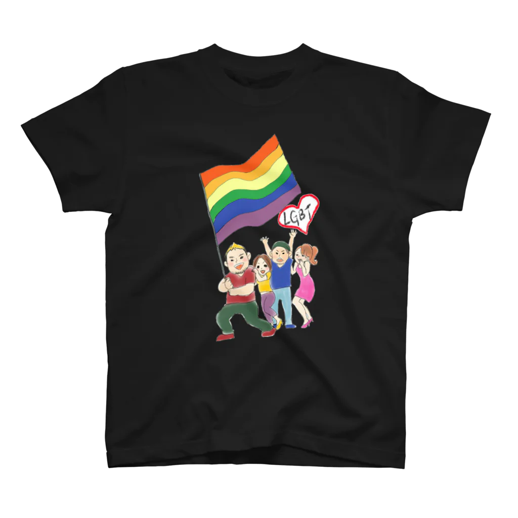 gsyのLGBT スタンダードTシャツ