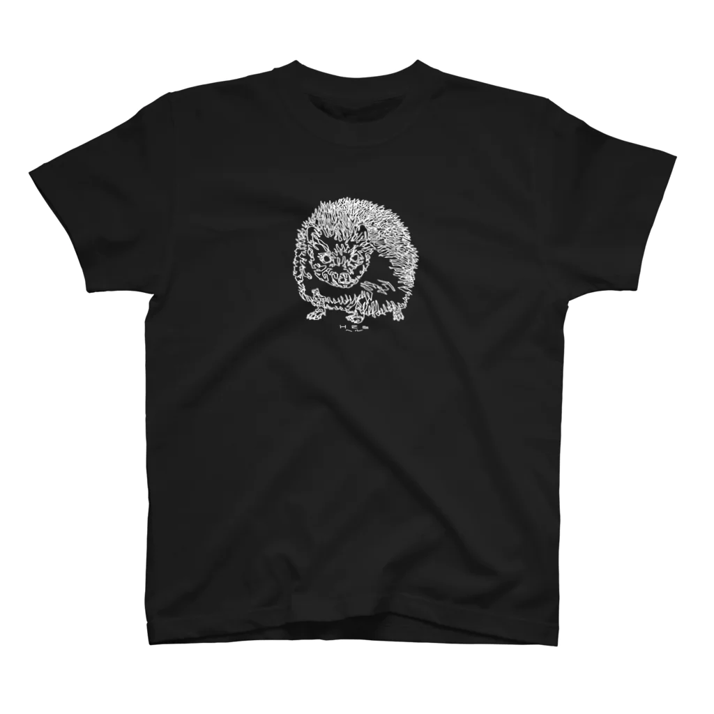 HElll - ヘル - の左手で描いたハリネズミ Regular Fit T-Shirt