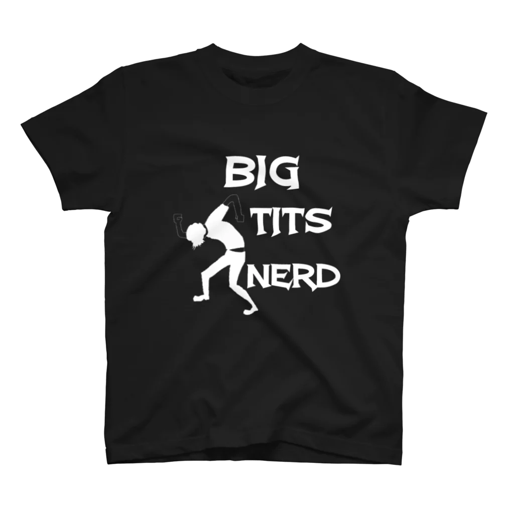 BIG TITS NERDのBTN skankin' スタンダードTシャツ