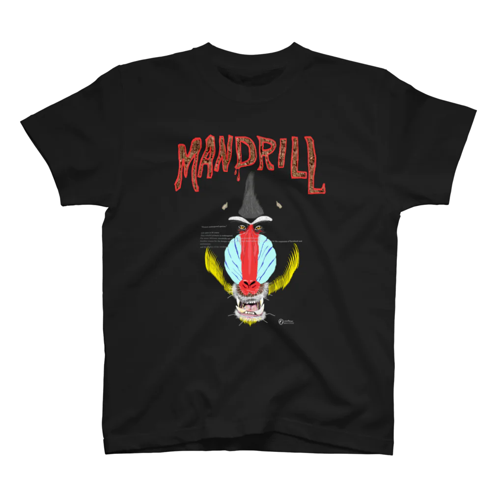 uwotomoのFP【MANDRILL】 スタンダードTシャツ