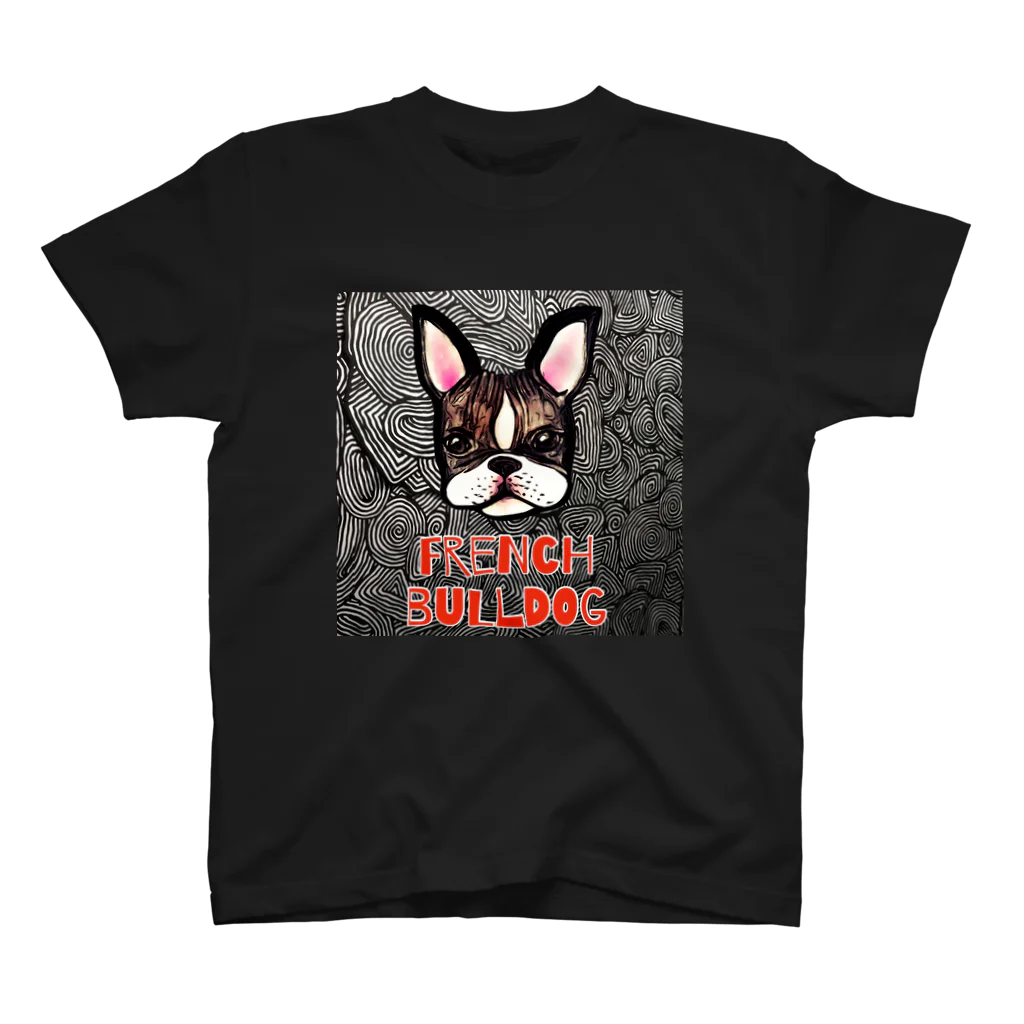 inochanのFrench bulldog Regular Fit T-Shirt