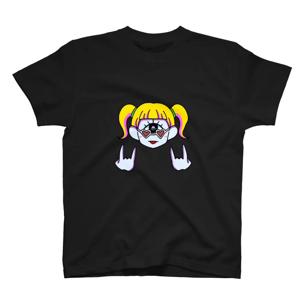 深琴(みこと)の激シンメントリー1つ目ガール Regular Fit T-Shirt