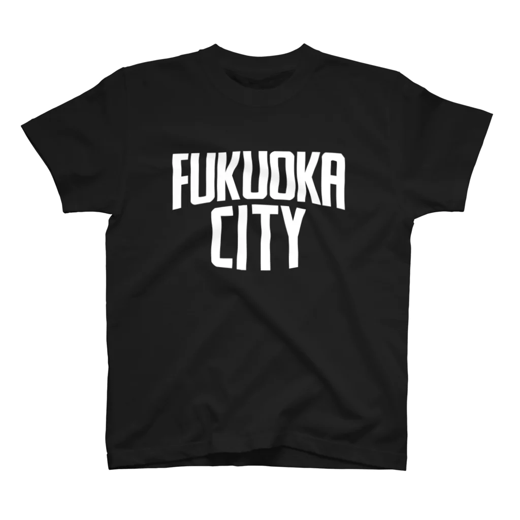 福岡Tシャツ通販サイトの福岡シティTシャツ（ホワイトロゴ） スタンダードTシャツ