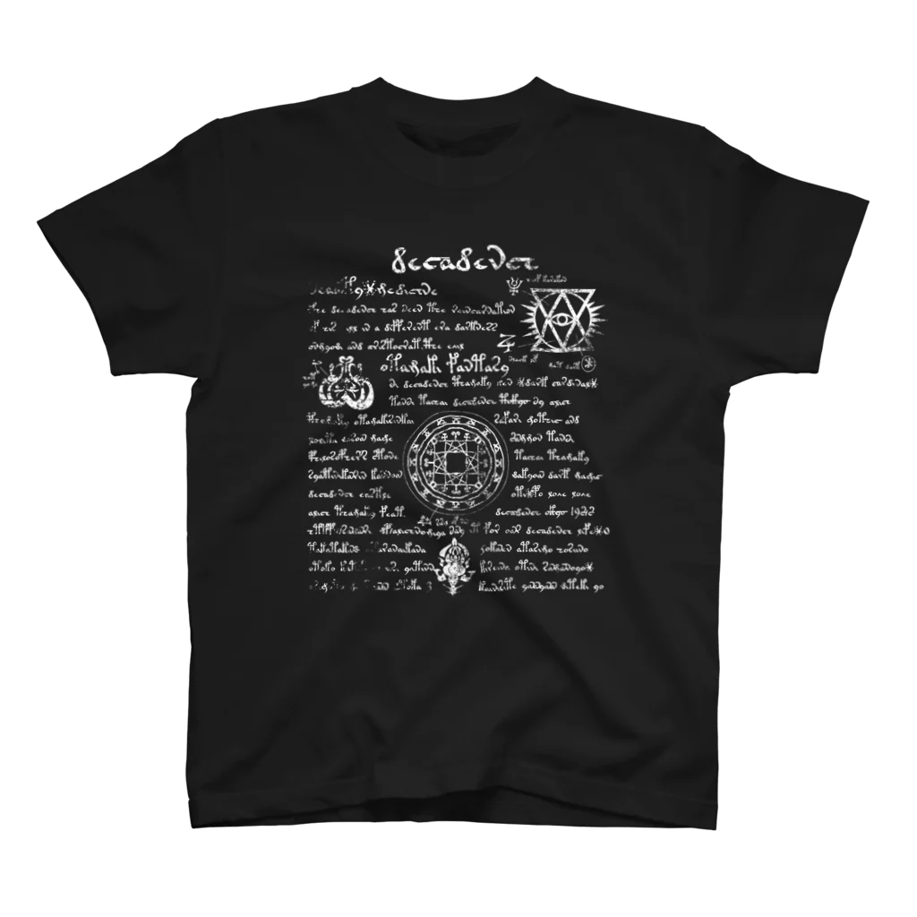 Alice ThamakyのGrimoire of Thamaky(noir) スタンダードTシャツ