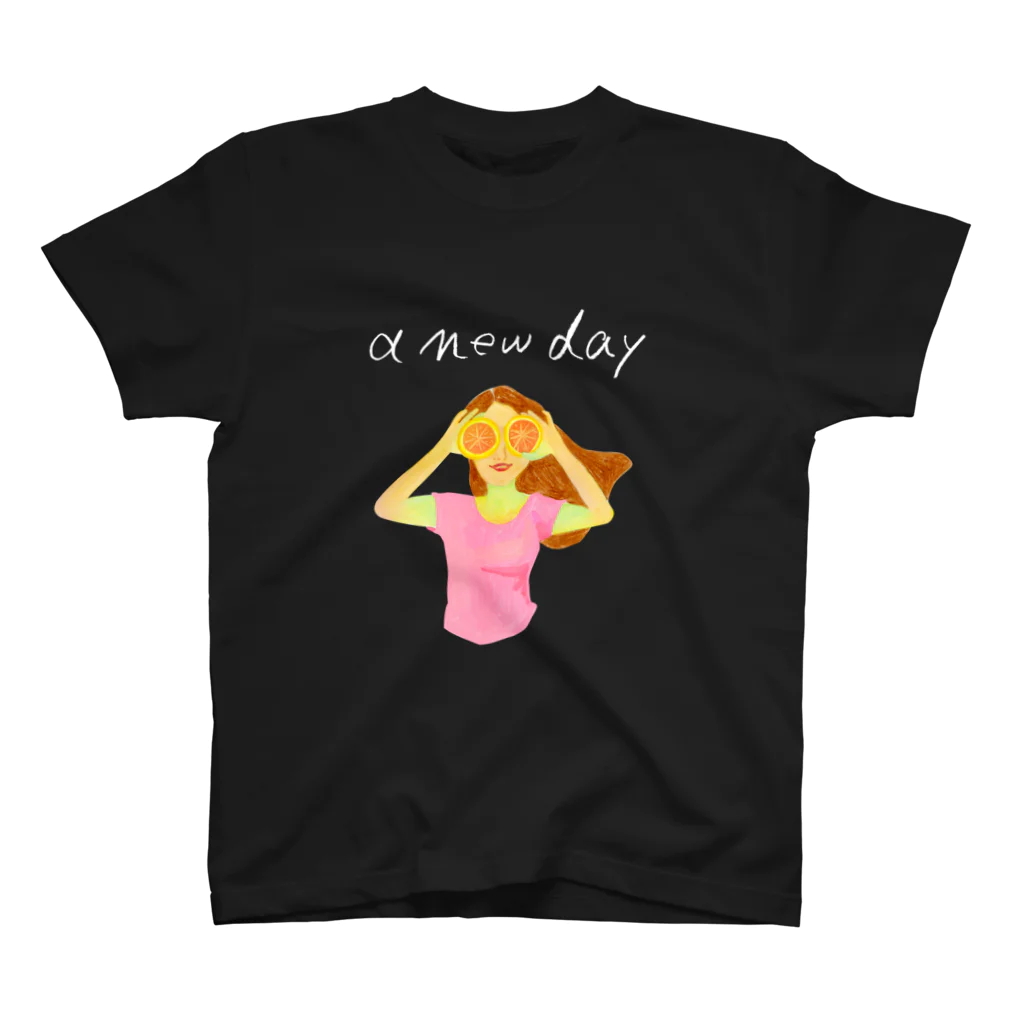 matsuorrrのa new day　濃いTシャツ用 スタンダードTシャツ