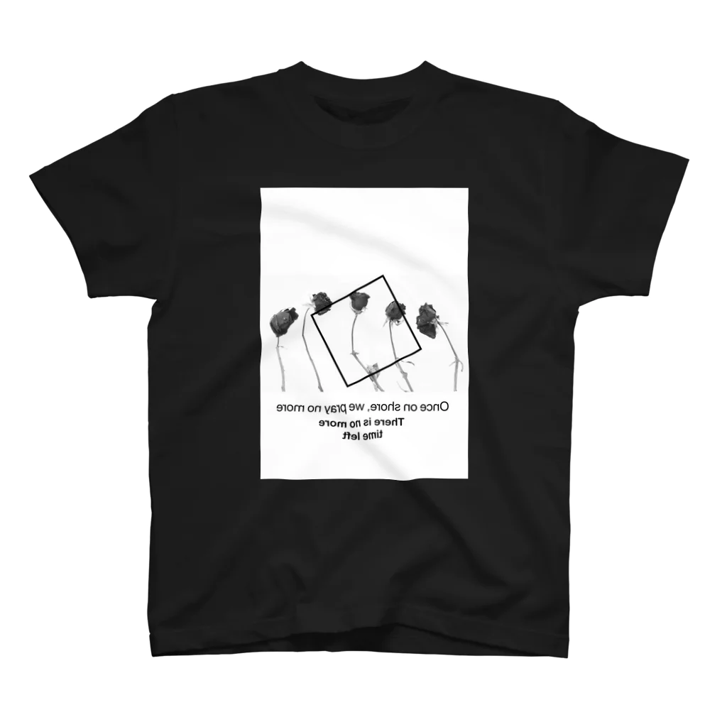 Non_piuの『枯れていく薔薇』 T-shirt スタンダードTシャツ