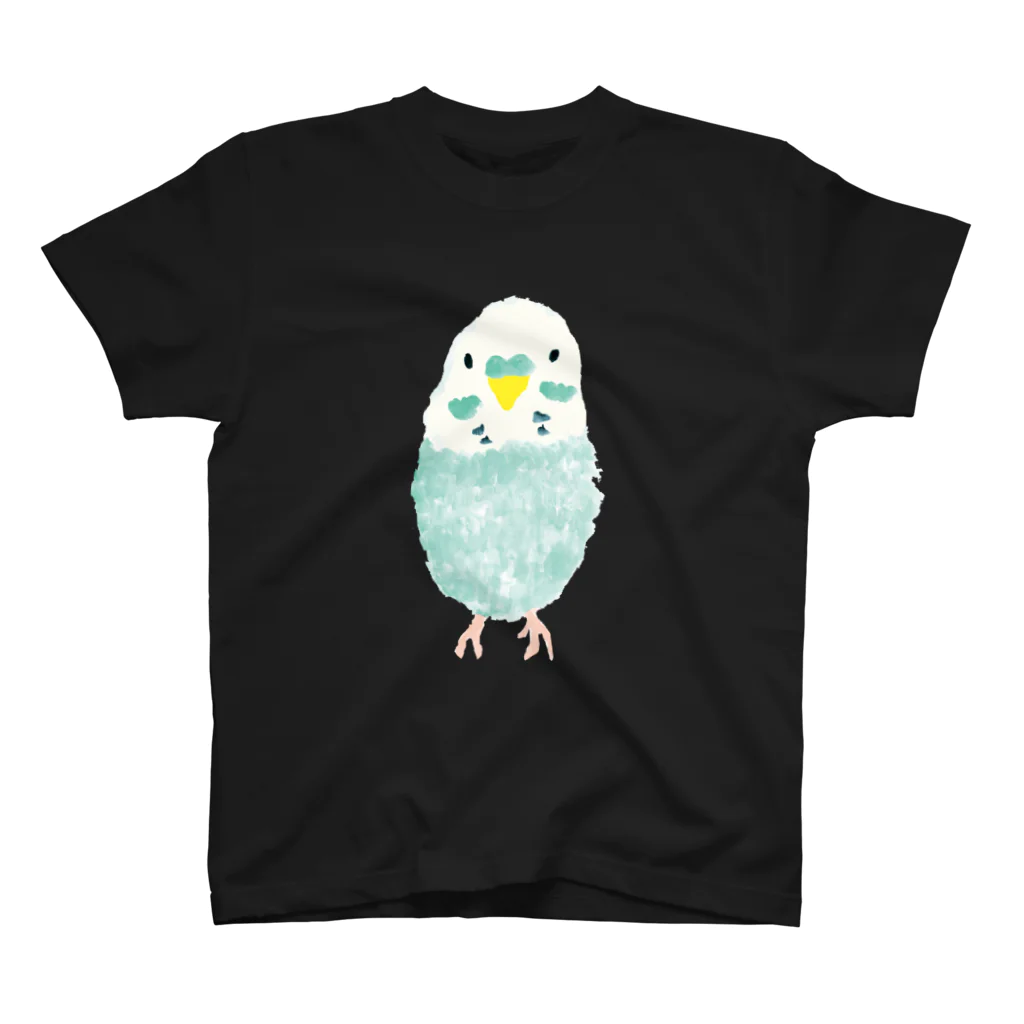 sucre usagi (スークレウサギ）のセキセイインコ スタンダードTシャツ