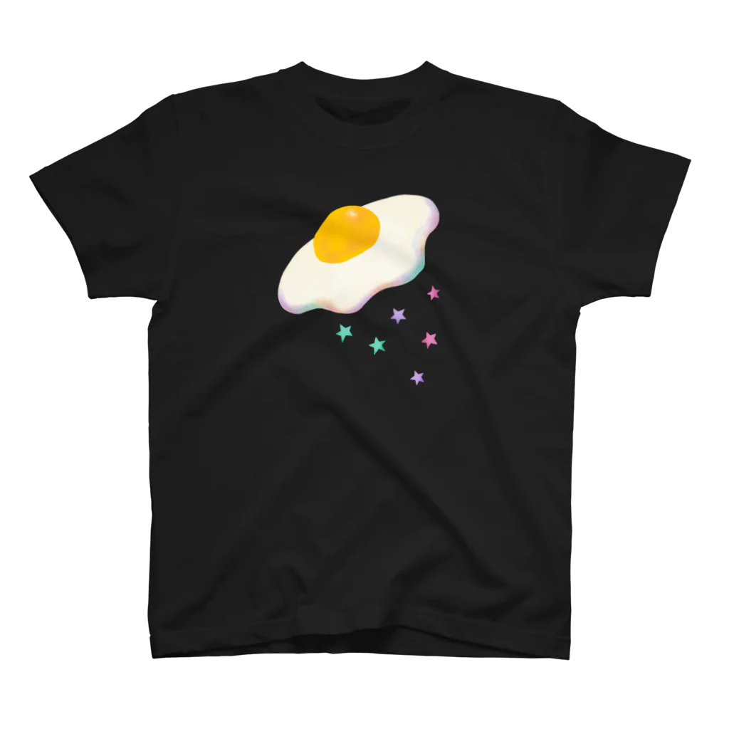 necocoaの空飛ぶめだまやき - Flying Fried Egg Regular Fit T-Shirt