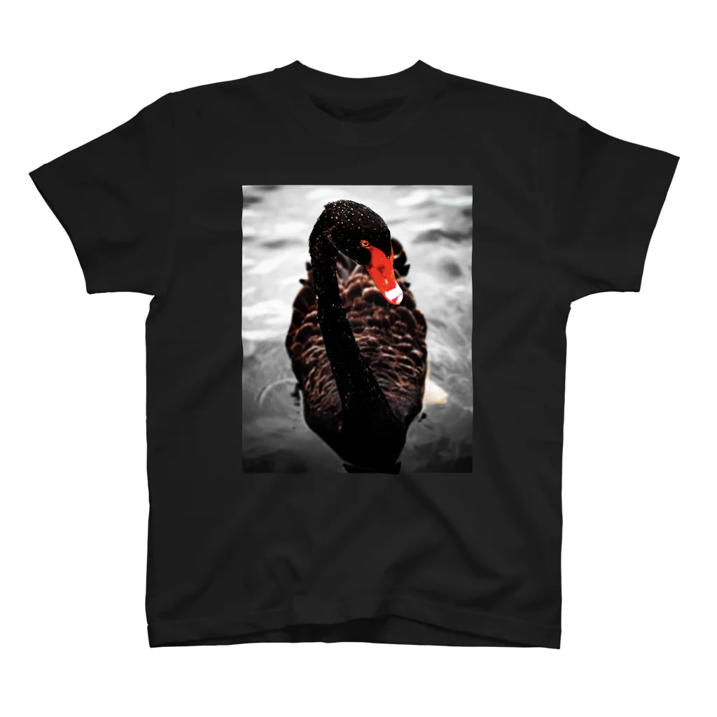 脳海のBlack Swan スタンダードTシャツ