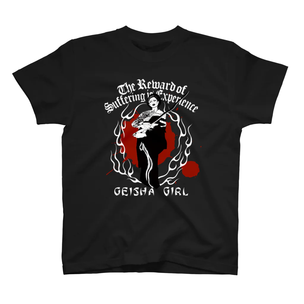 JOKERS FACTORYのGEISHA GIRL  DARK COLOR VERSION Regular Fit T-Shirt