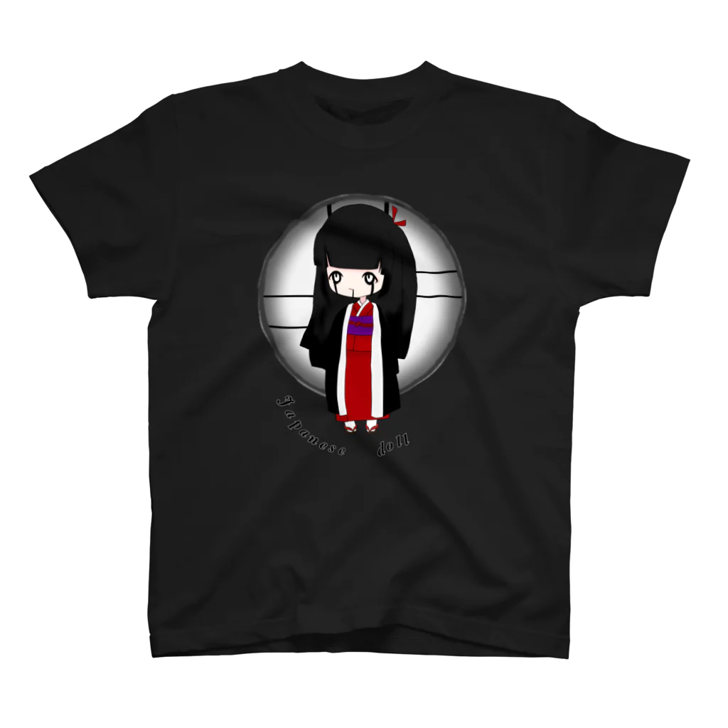 変なおみせのjapanese doll スタンダードTシャツ