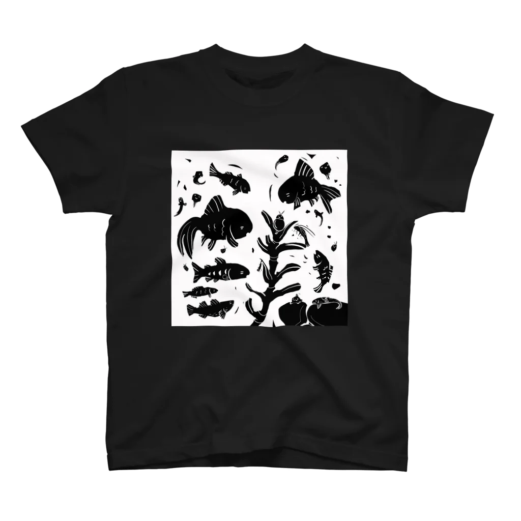 namoyono なもよののお魚シリーズ Regular Fit T-Shirt