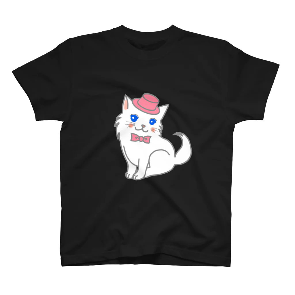 keikororinのおしゃれ猫 スタンダードTシャツ