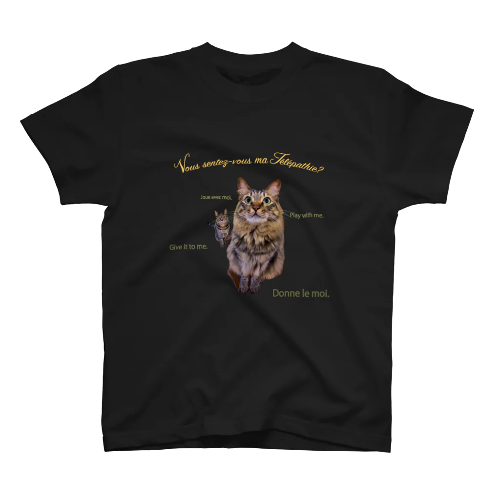 Weのキャットテレパシー スタンダードTシャツ