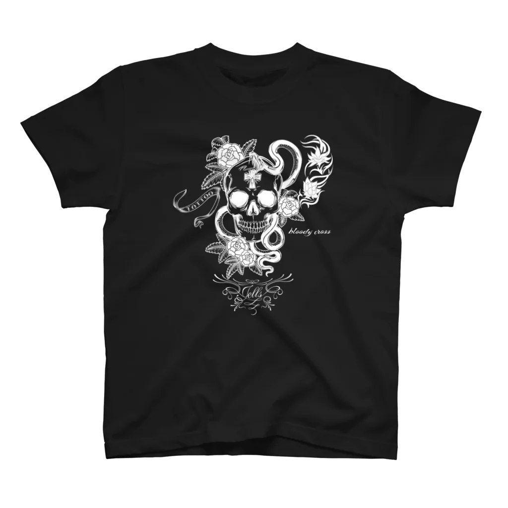 JOKERS FACTORYのBLOODY CROSS  DARK COLOR VERSION スタンダードTシャツ