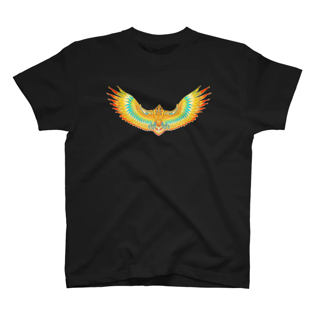 EREXIONのEREXION tibetic wing スタンダードTシャツ