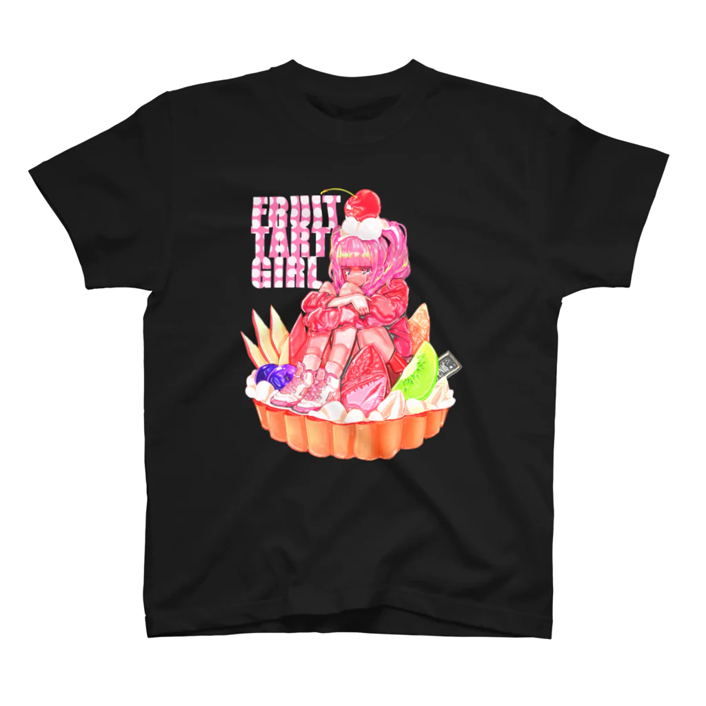 よこしまわかばのFruit tarte girl Regular Fit T-Shirt