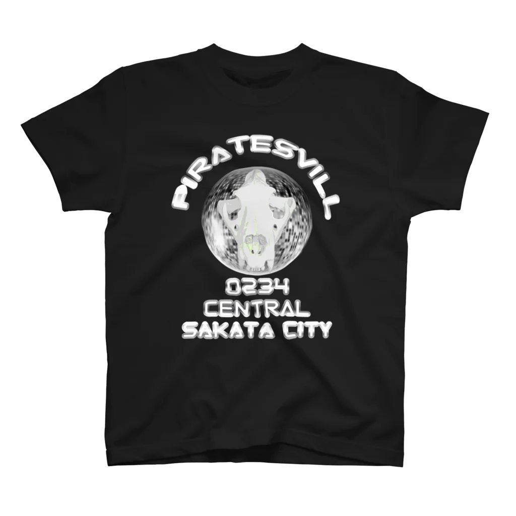 office SANGOLOWのPIRATES VILL SAKATA CITY スタンダードTシャツ