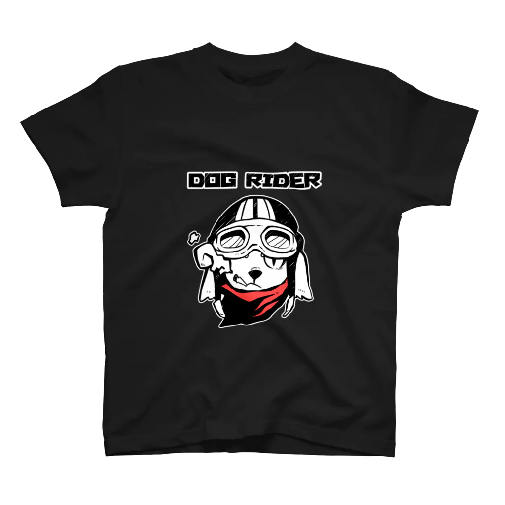 れいのDog Rider スタンダードTシャツ