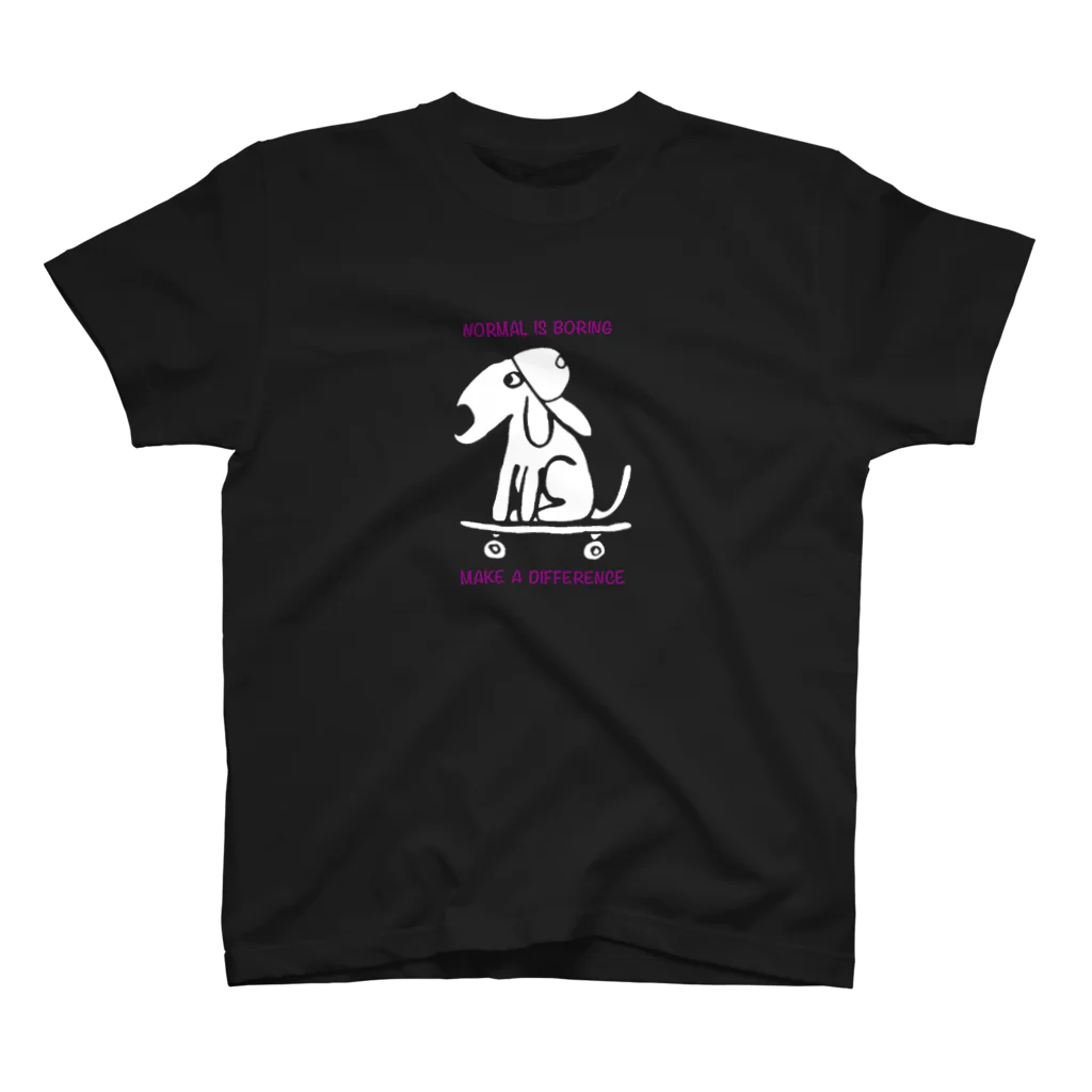 komorinのSkater Dog Bigプリント Regular Fit T-Shirt