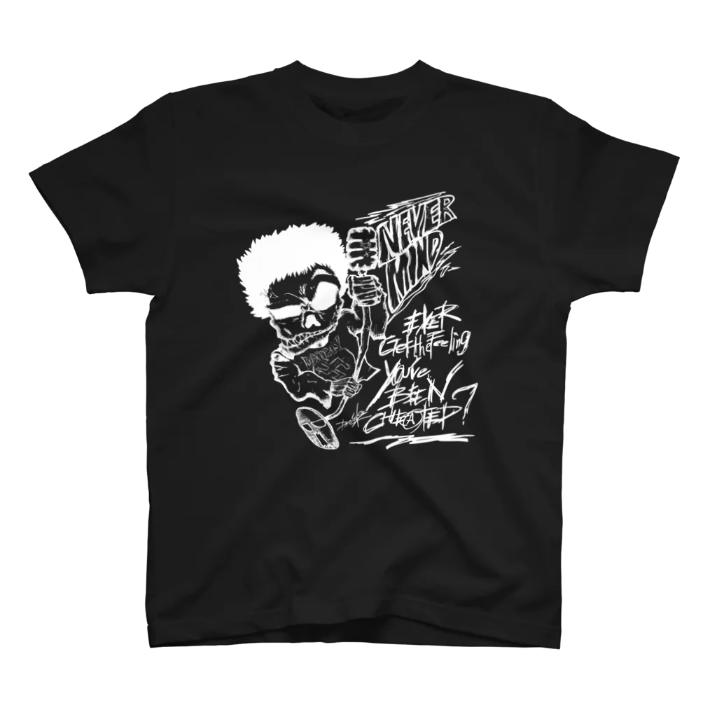 DAI-SUKEfromHELLのSKULL JOHNNY ROTTEN スタンダードTシャツ