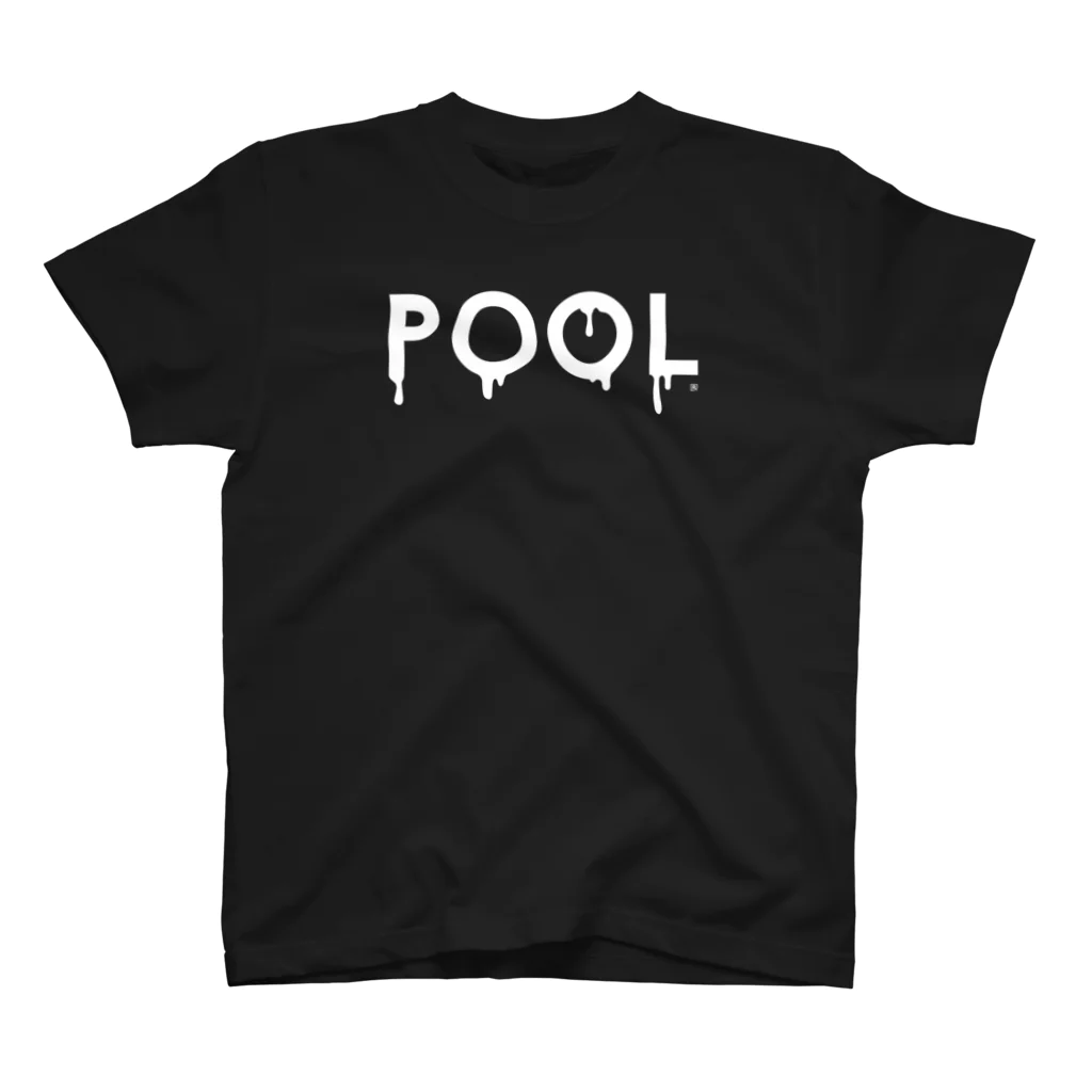 ロッキンプールのMelty Pool White Regular Fit T-Shirt