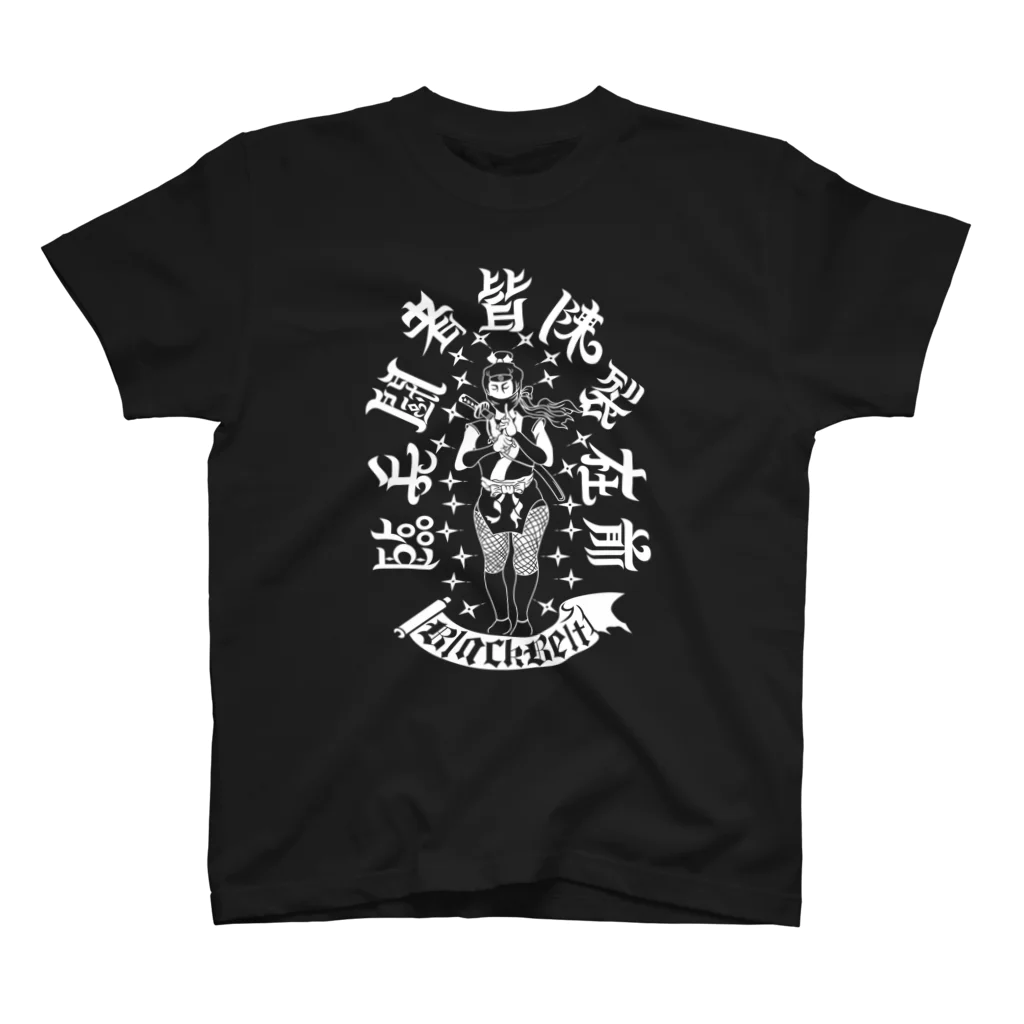 BLACKBELTのくのいちTシャツ スタンダードTシャツ