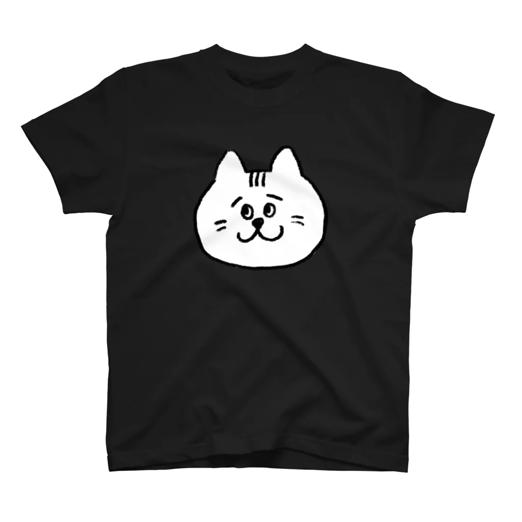 BEERKICHI(ビアキチ)のビアキチくん(手描き) 黒 Regular Fit T-Shirt