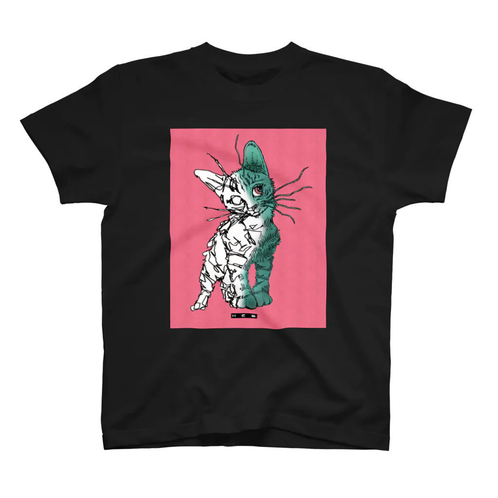 HElll - ヘル - の両手で描いたネコ  Tシャツ Regular Fit T-Shirt