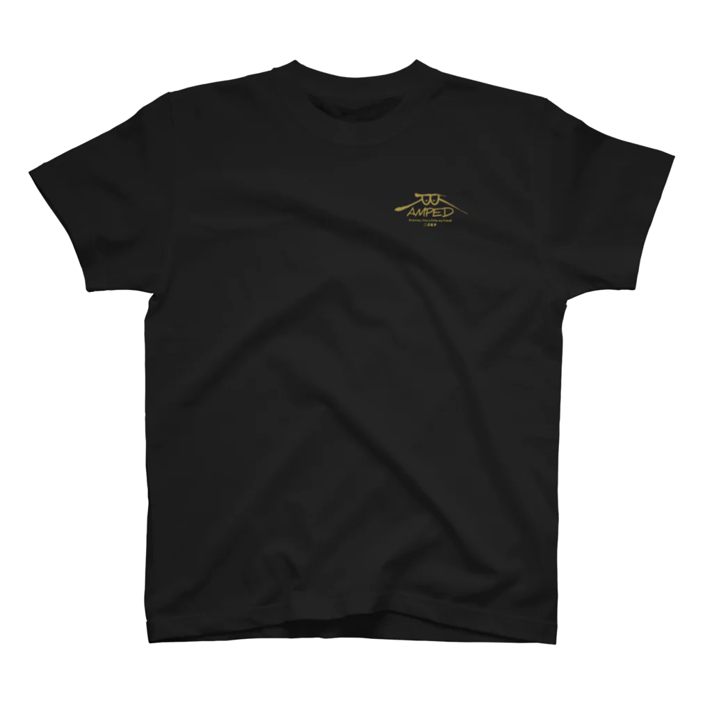 KGP オフィシャルグッズのKGP_AMPED_ゴールド スタンダードTシャツ