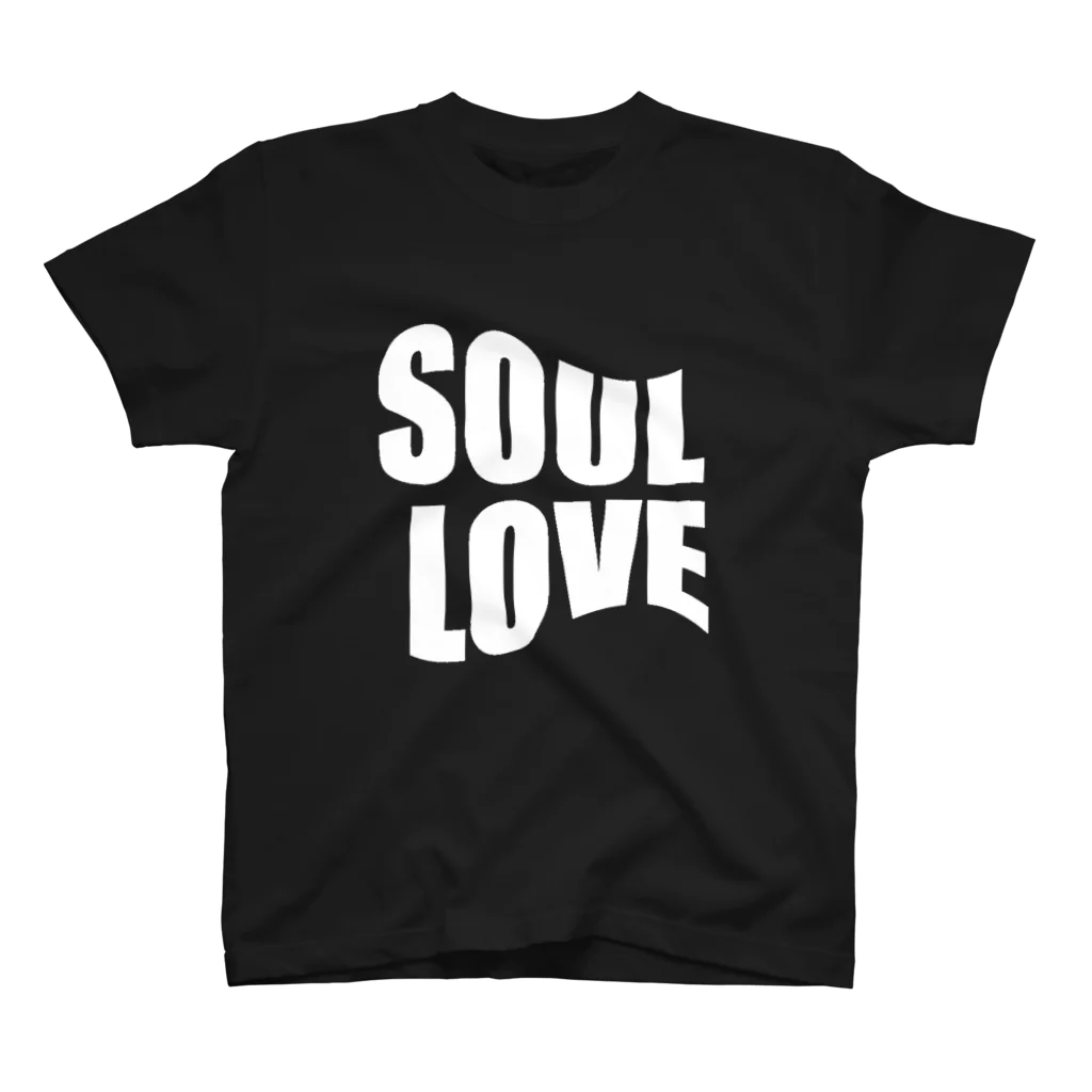 music bar SOUL LOVEのSOUL LOVE　ロゴ　third スタンダードTシャツ