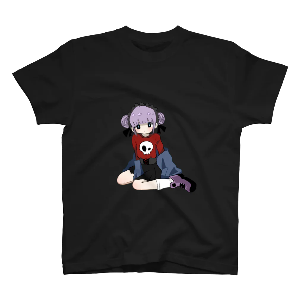 ヤスヲ退廃的ハイキョのどくろちゃん スタンダードTシャツ