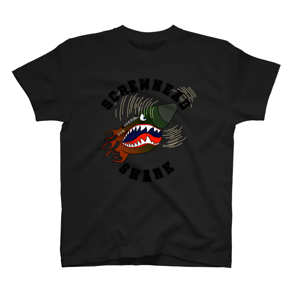 ET・ＭＯＮＫＥＹ🐵の ScrewHeadShark Regular Fit T-Shirt
