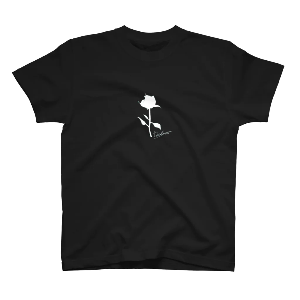 𝕯𝖆𝖓𝖎𝖊𝖑𝖆 ✡︎ 紅のシンプルイズベスト（薔薇） スタンダードTシャツ