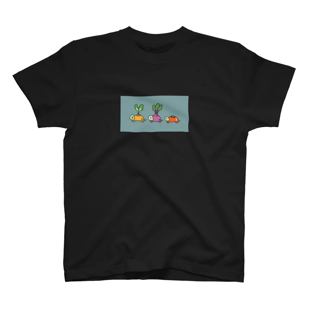 むんのやさいのきれはしカメくん Regular Fit T-Shirt