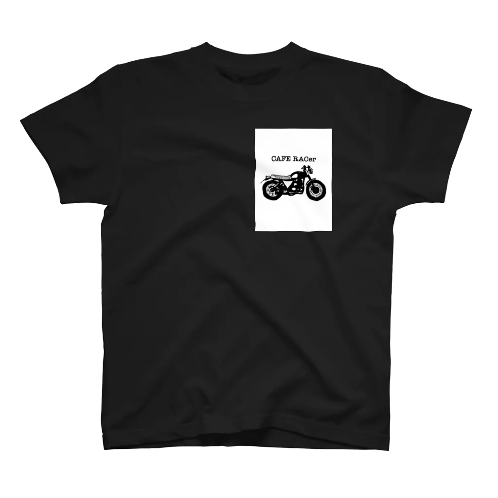 カフェレーサーKのカフェレーサー大好き人 スタンダードTシャツ