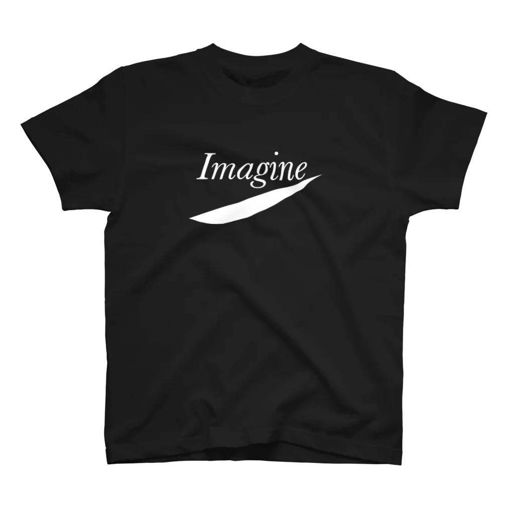 yuki_nkのオリジナルロゴ（imagine） スタンダードTシャツ