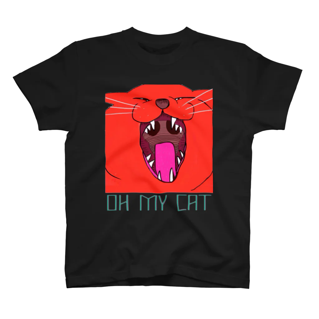 秘密の部屋のＯｈ Ｍｙ Ｃａｔ Regular Fit T-Shirt