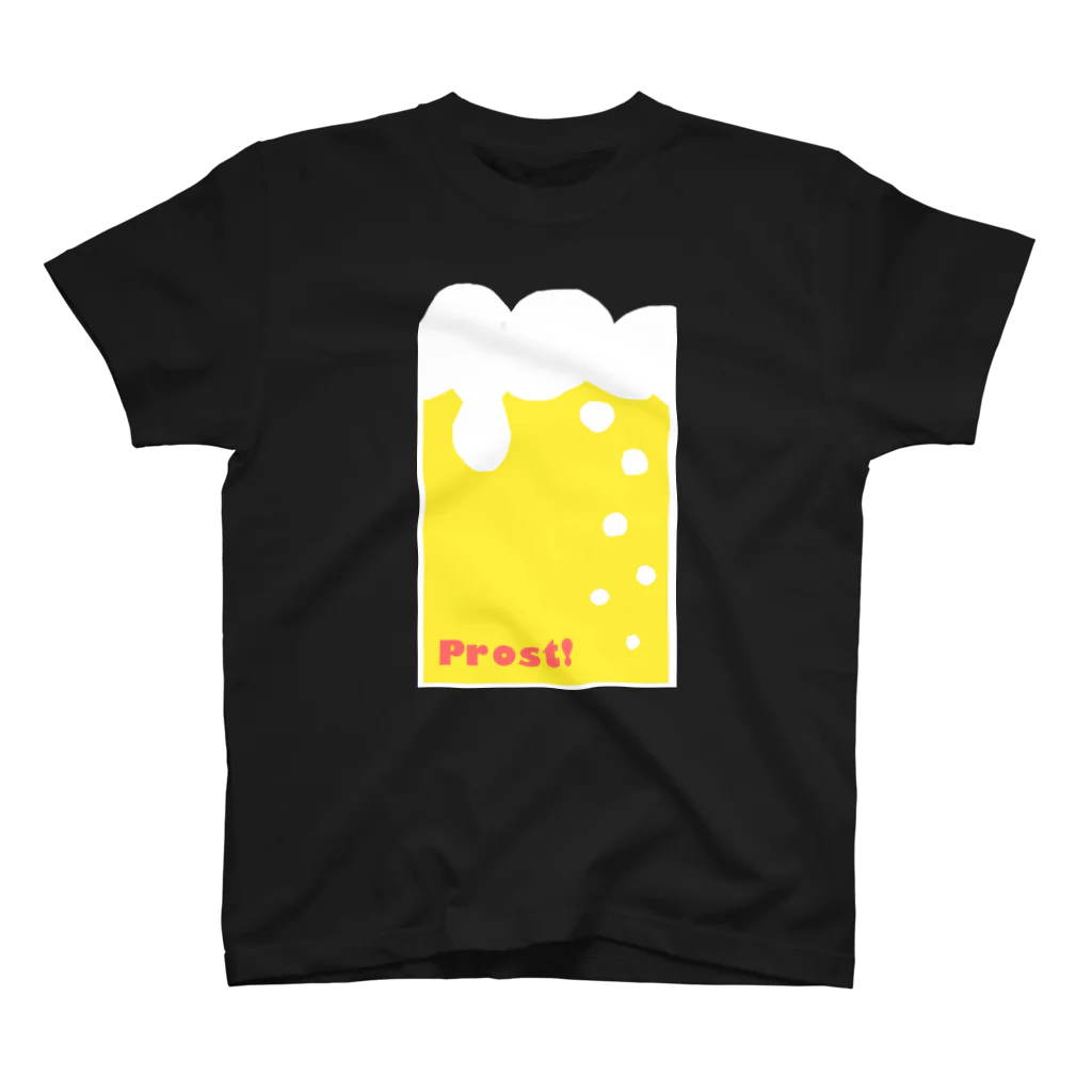 ゆうき_clarinetist Yuki MaedaのProst!(ビール) スタンダードTシャツ