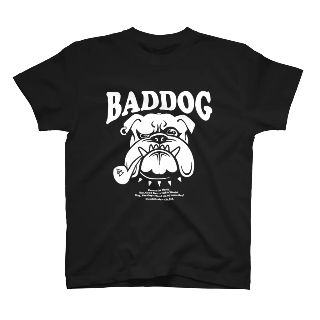 DieodeDesign2022のBADDOG スタンダードTシャツ