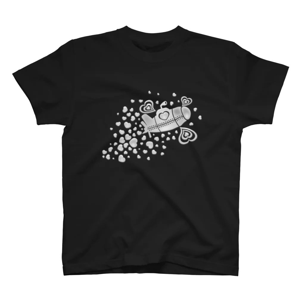 AURA_HYSTERICAのRomance_On_A_Submarine スタンダードTシャツ