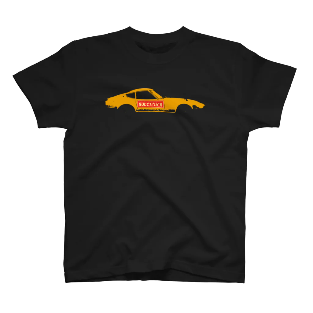 Car Club NOCTILUCAの240Z Safari Brown Regular Fit T-Shirt