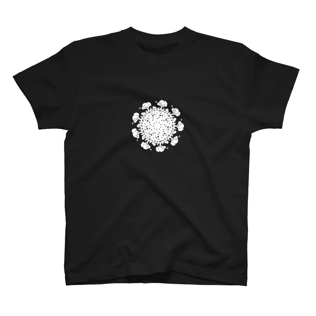 anglecafeのcircle2 スタンダードTシャツ