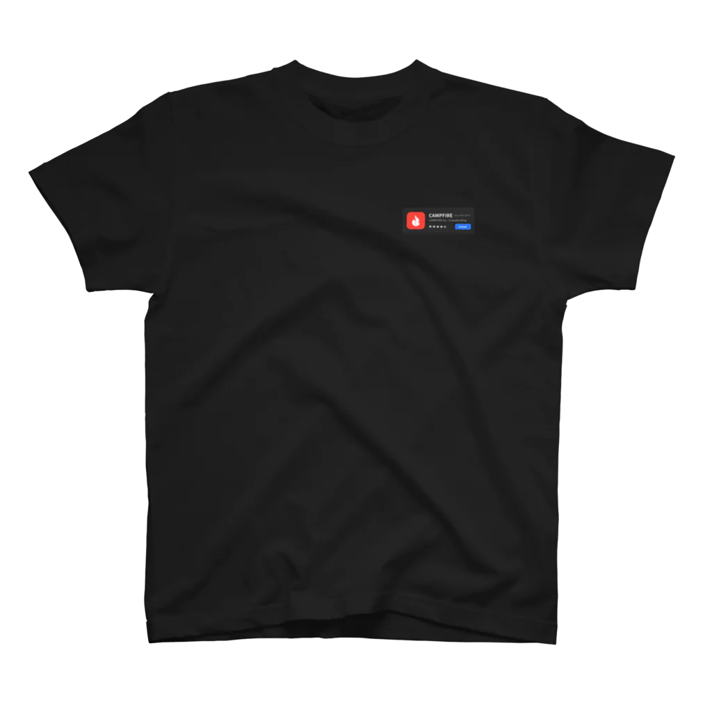 CAMPFIRE_HI-KOUSHIKIのApp ver. スタンダードTシャツ