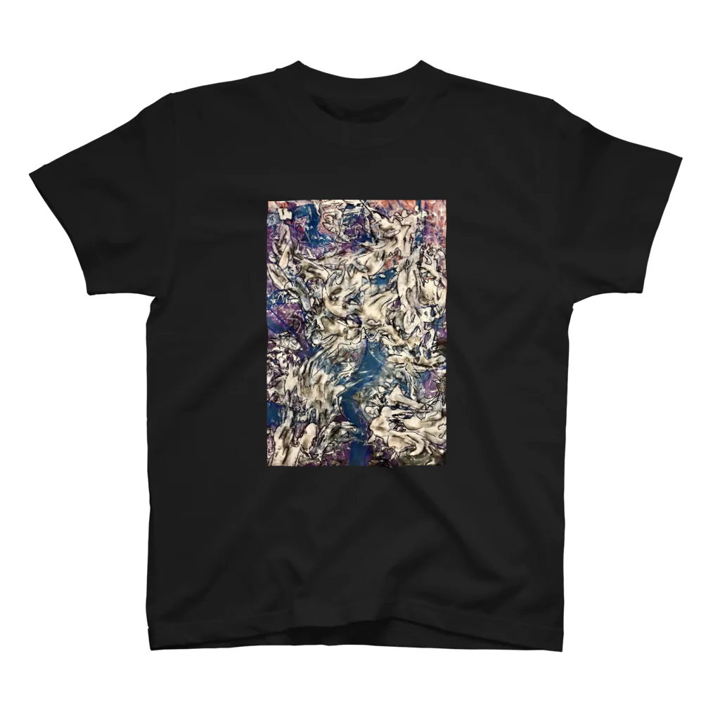 KJ_shopのart 2 T-shirt スタンダードTシャツ