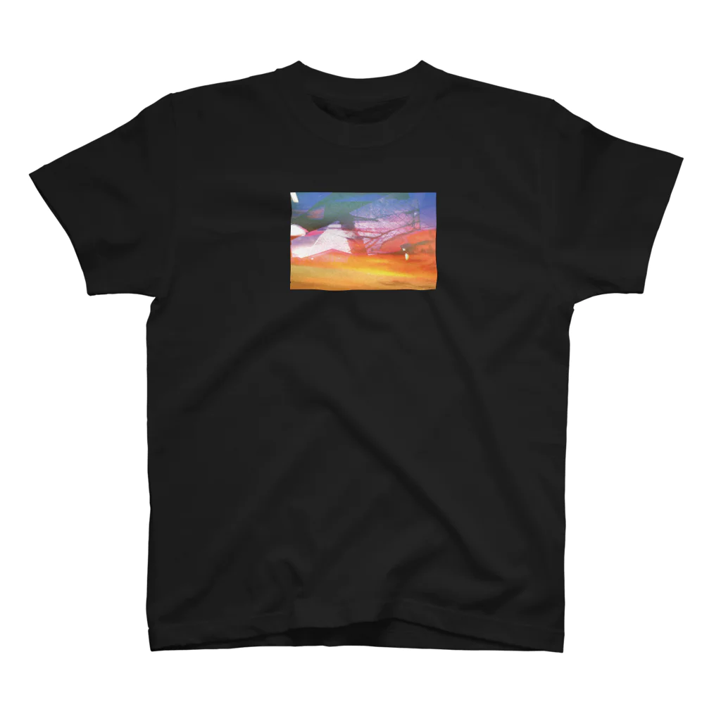 greenshopのsunset town スタンダードTシャツ