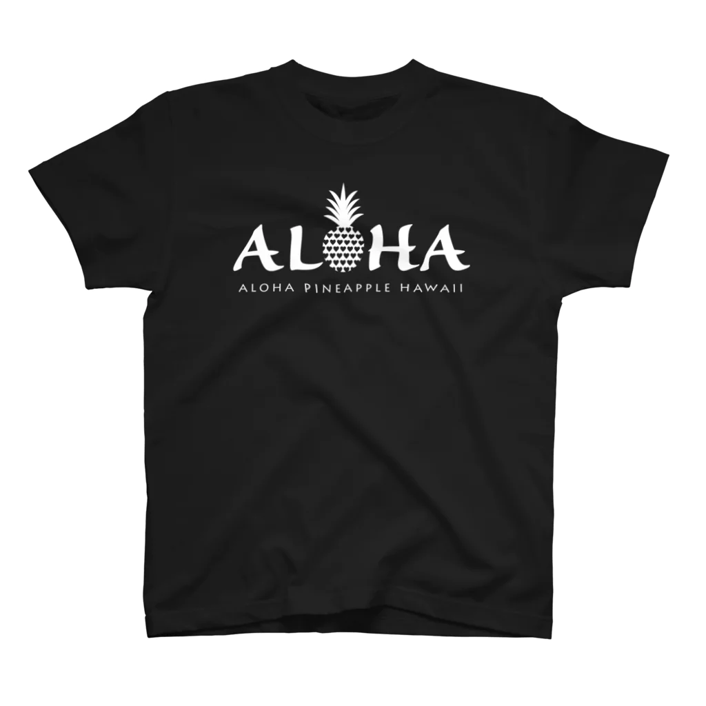 aloha_pineapple_hawaiiのalohaパイナップル007(heart） Regular Fit T-Shirt