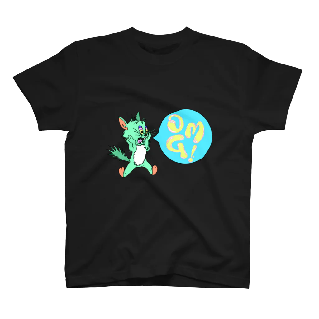 N3 ArtWorksのOMG CAT Regular Fit T-Shirt