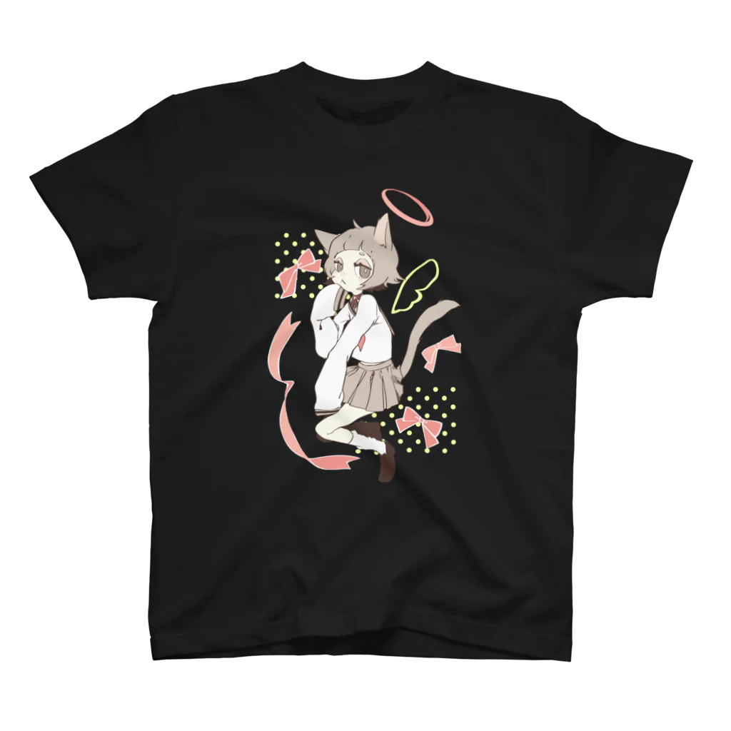 ClowZ ／ 渡瀬しぃののセーラーぱっつんねこ Regular Fit T-Shirt