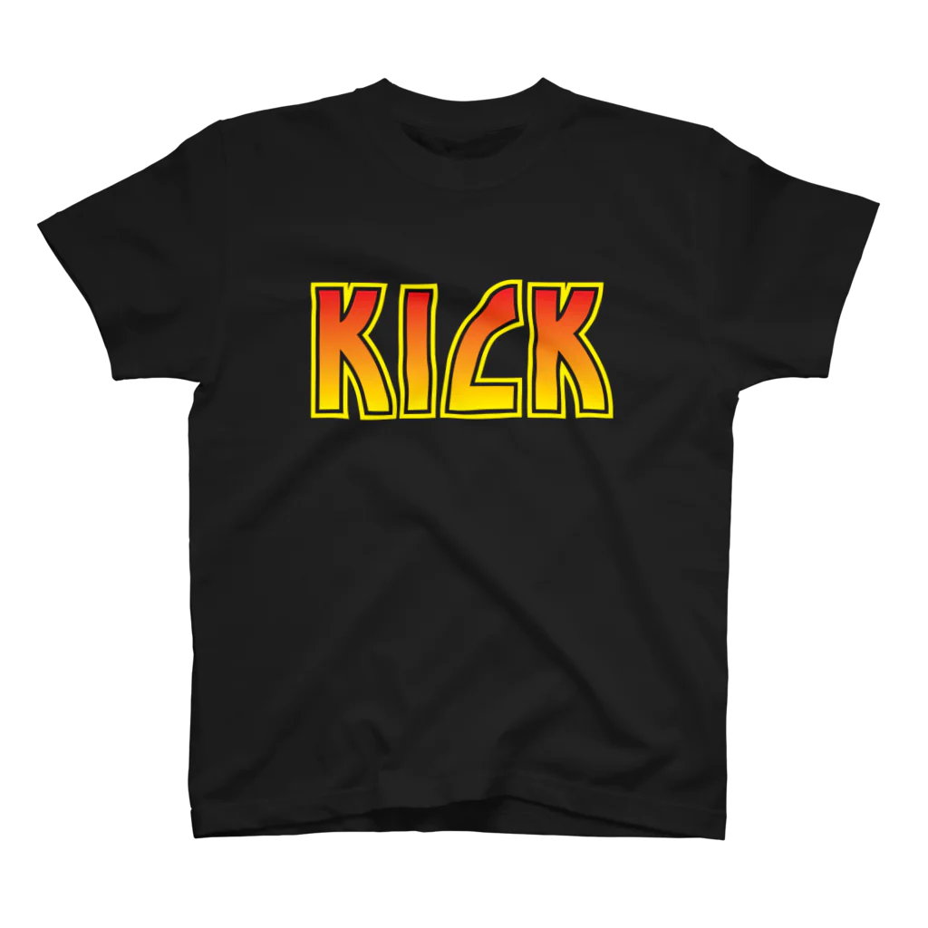 Don’t Punch Bear — Graphics —のKICK スタンダードTシャツ